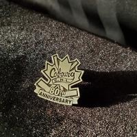 2014 CCHL metal pin 80th Anniversary