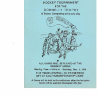 1979 program-Rice Lake Oilers Hockey tournament