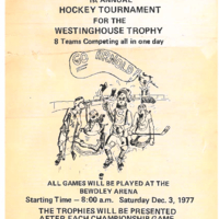 1977 program-Rice Lake Oilers Hockey tournament