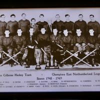 1949 photo Colborne champions ENHL