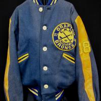 1958 Grafton Broncs jacket worn by #18 Don Ito