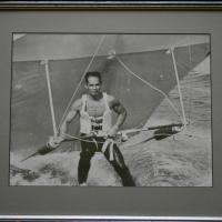 Don Ito flying his kite photo