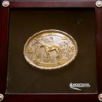 2009 Don Ito Belt Buckle horse win Ajax Downs