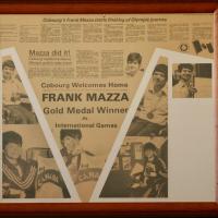 1984 Frank Mazza articles & photos Int'l Games