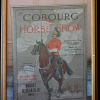 1913 Horse Show poster photo at Donegan Park