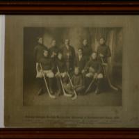 1909 Cobourg Collegiate Institute hockey photo