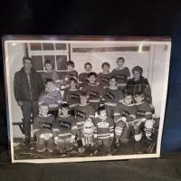 Steve Smith in CCHL photo (front row left)