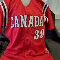 1992 Team Canada Marty Kernaghan softball jersey