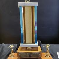 1977-1982 Cobourg Legion Golf trophy