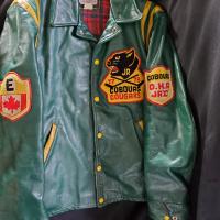 1978 Cobourg Cougars leather jacket