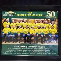 2015 Cobourg Cougar alumni from 1965 team