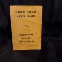 1966 CCHL booklet of Constitution, Playing rules