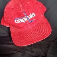 Gord Brooks ball cap with Washington Capitals