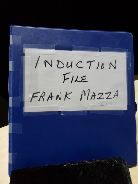 2019 Frank Mazza Induction docs file