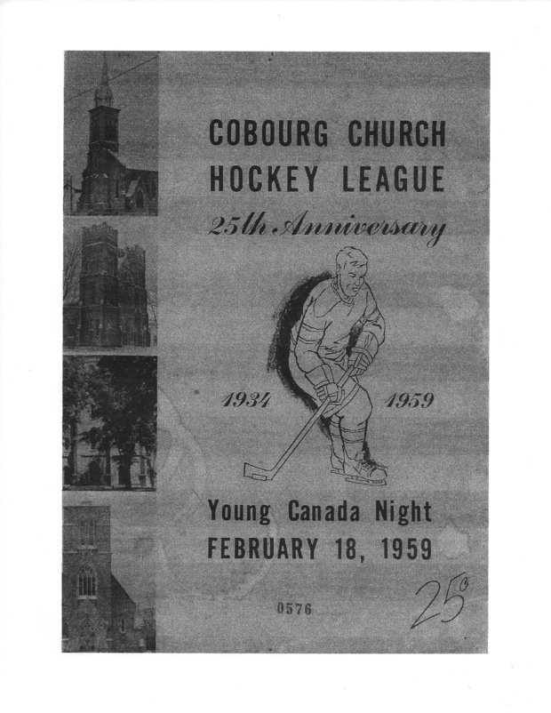 1959 CCHL Young Canada Night program