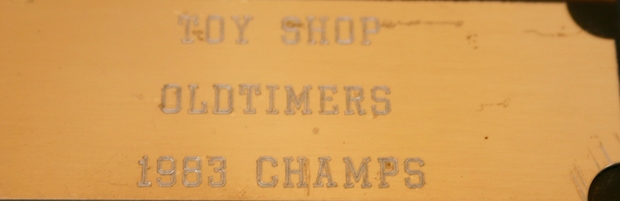 1983 Sommerville Toy Shop Oldtimer Hockey Trophy