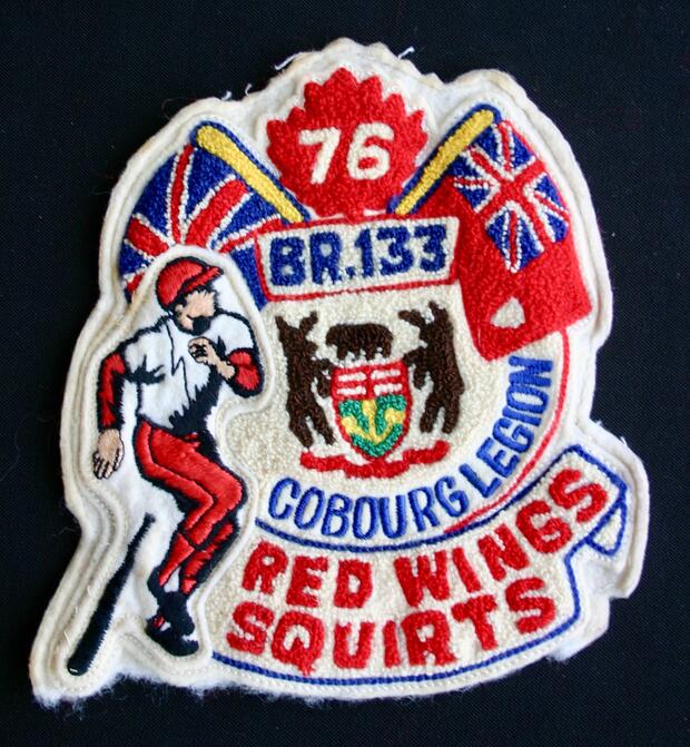 1976 Cobourg Legion Softball Squirt crests