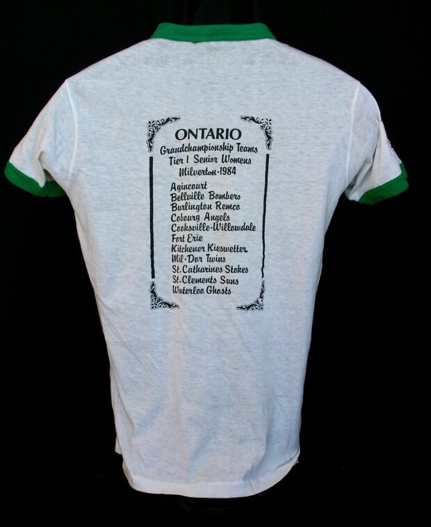 1984 Cobourg Angels Tier 1 t-shirt
