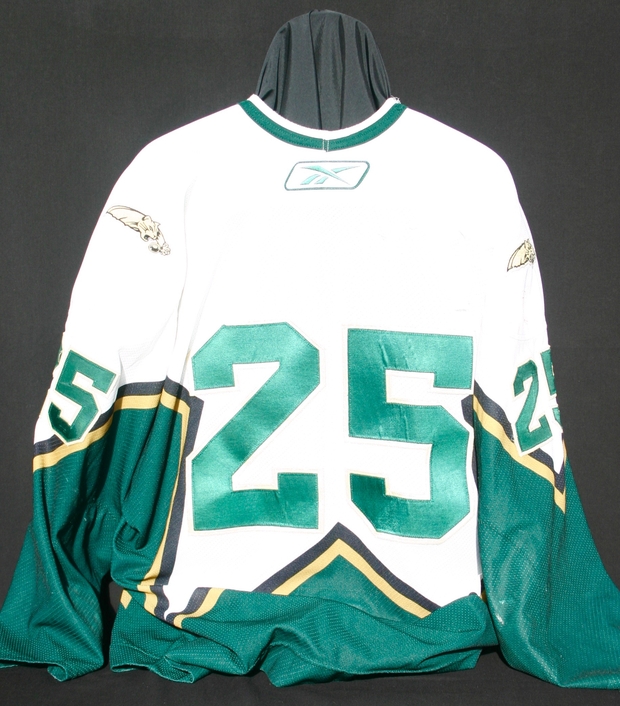 2009 Cobourg Cougars game jersey #25