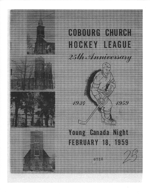 1959 CCHL program Young Canada Night