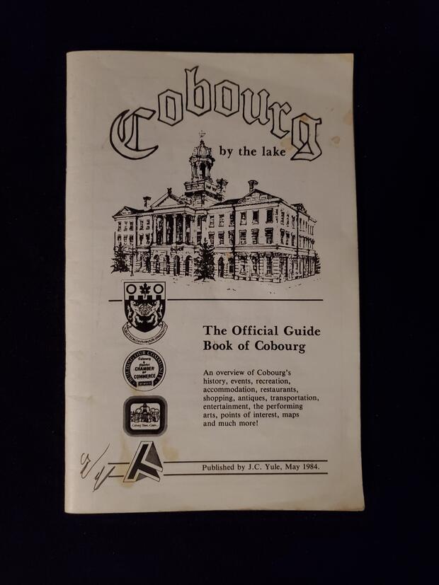 1984 booklet 'Cobourg by the Lake' by JC Yule