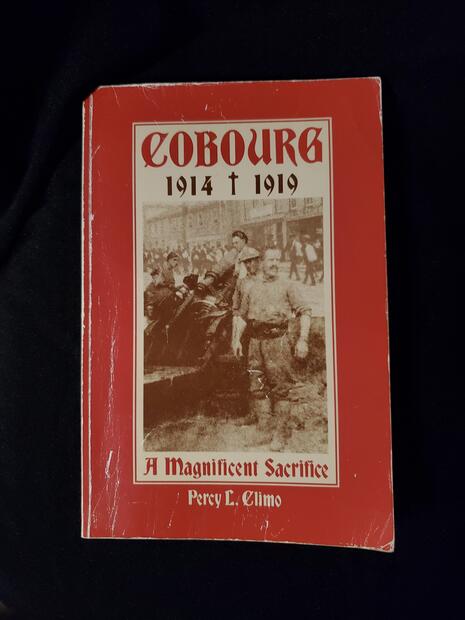 1986 booklet 'Cobourg 1914-1919' by Percy Climo