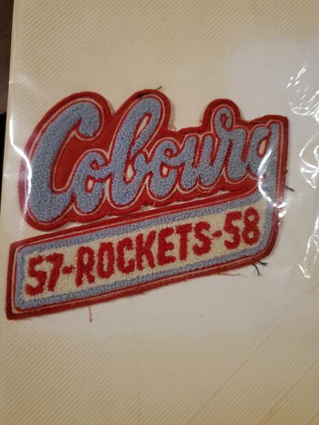1958 Neil Cane crest Cobourg Rockets