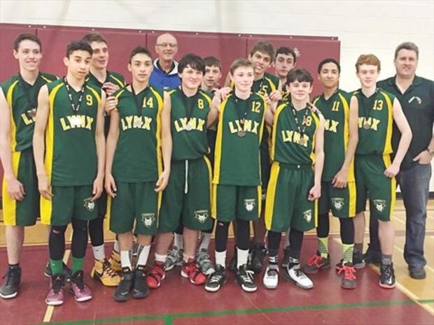 2016 LMBA Lynx Boys U16 win silver medal in Ottawa