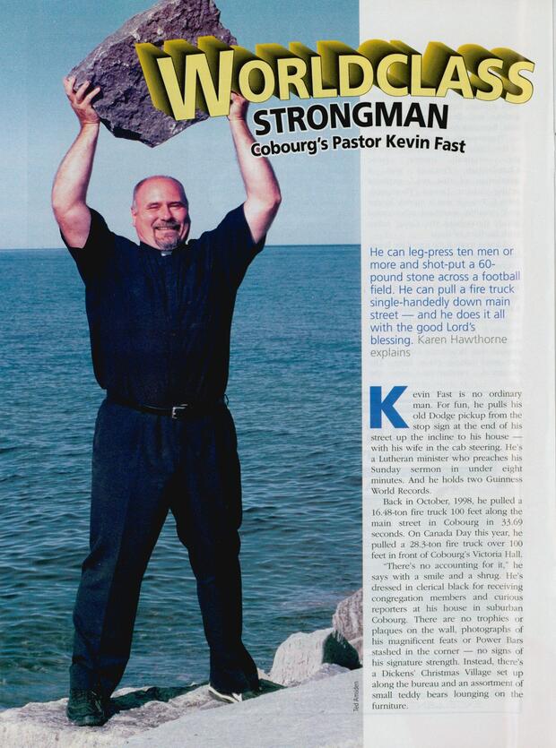 Kevin Fast Go! magazine Page 1