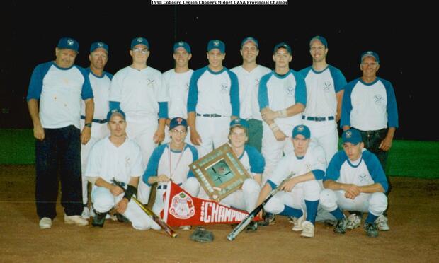 1998 Ken Petrie-Cobourg Legion Midgets OASA Provincial Champs