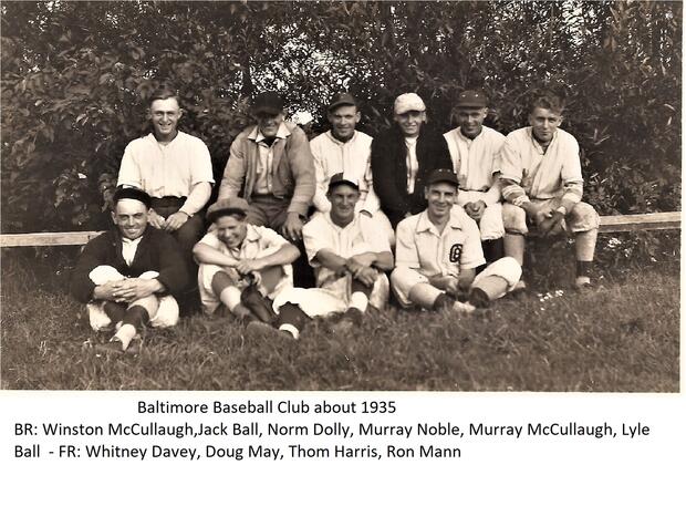 1935c Baltimore baseball club