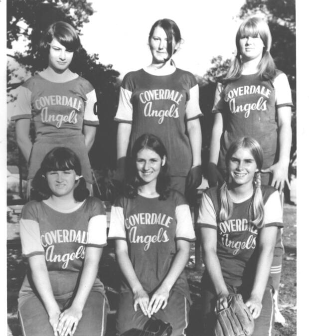 1969 Coverdale Angels Women's Fastball Team Photos