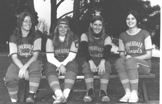 1972 Coverdale Angels Women's Fastball Team photos