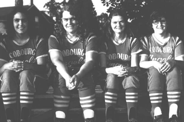 1974 Cobourg Angels Women's Fastball Team photos