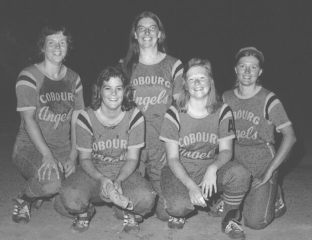 1976 Cobourg Angels Women's Fastball Team photos