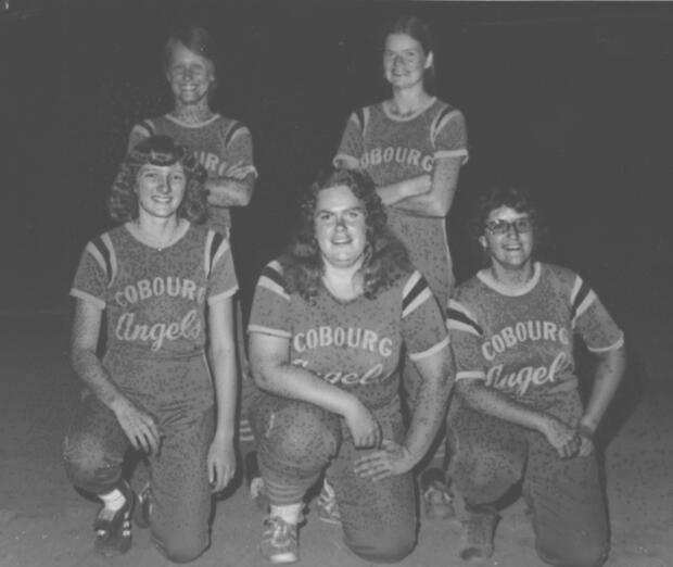 1976 Cobourg Angels Women's Fastball Team photos