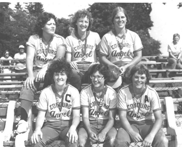 1979 Cobourg Angels Women's Fastball Team photos