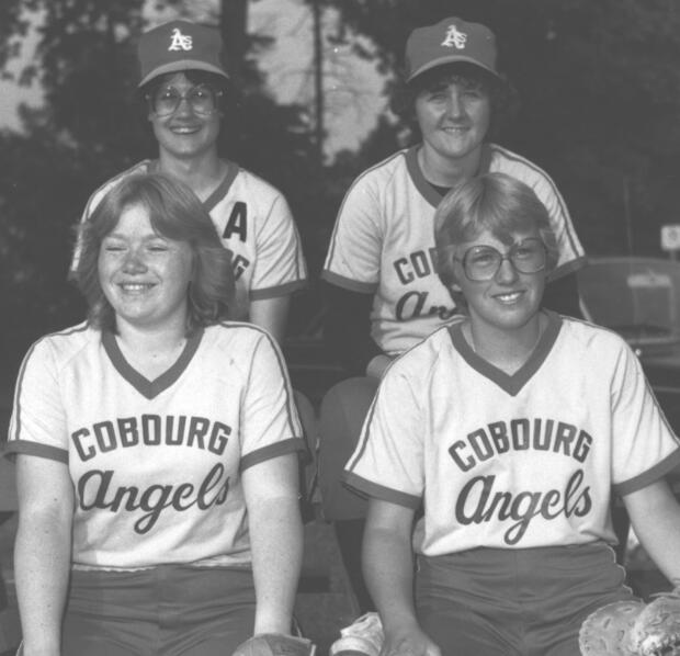 1980 Cobourg Angels Women's Fastball Team photos