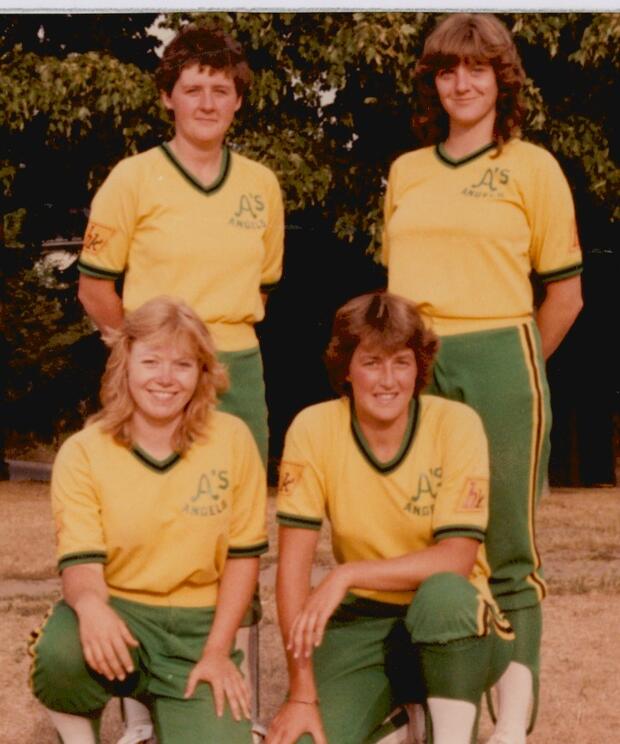 1983 Cobourg Angels Women's Fastball Team photos