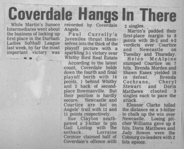 1970 Coverdale Angels