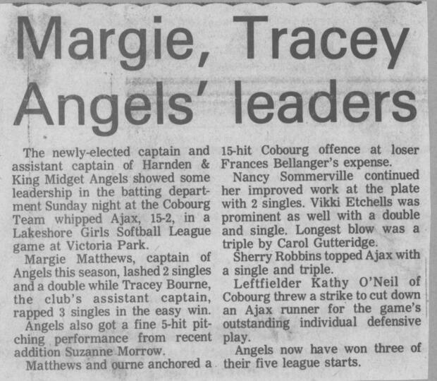 1977 Cobourg Angels