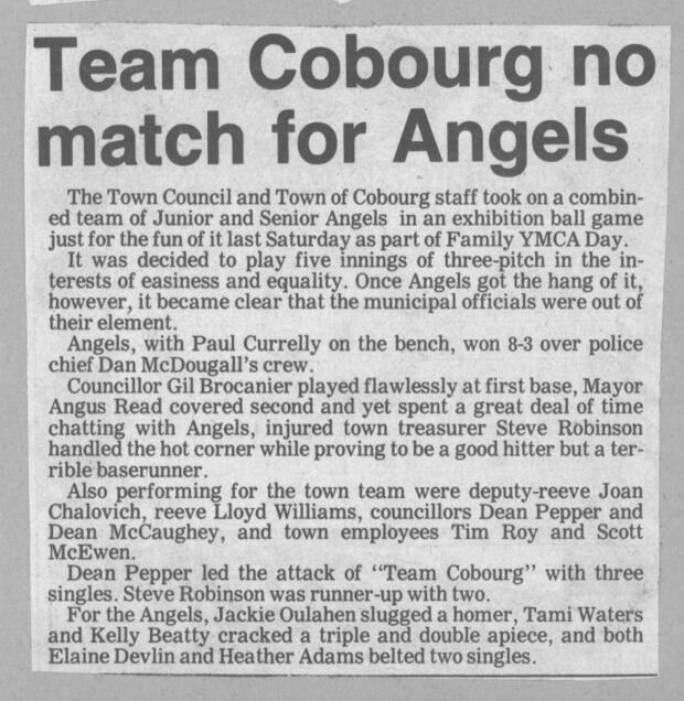 1988 Cobourg Angels