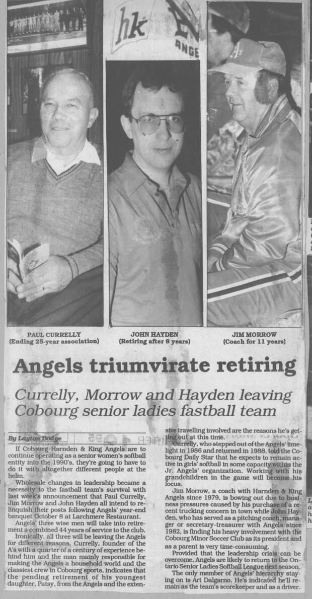 1989 Cobourg Angels