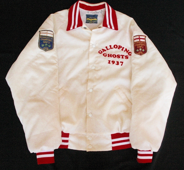 1937 Galloping Ghost jacket worn by Ken Medhurst