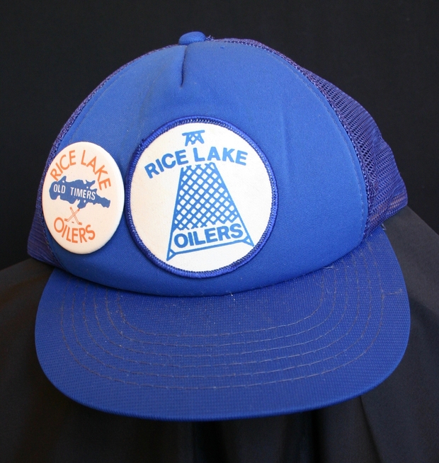 1985 Rice Lake Oilers Oldtimers Hockey hat