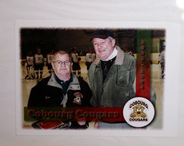 2004 Cobourg Cougars sponsor presentation