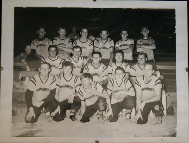 1965 Sommerville's Men's softball team photo