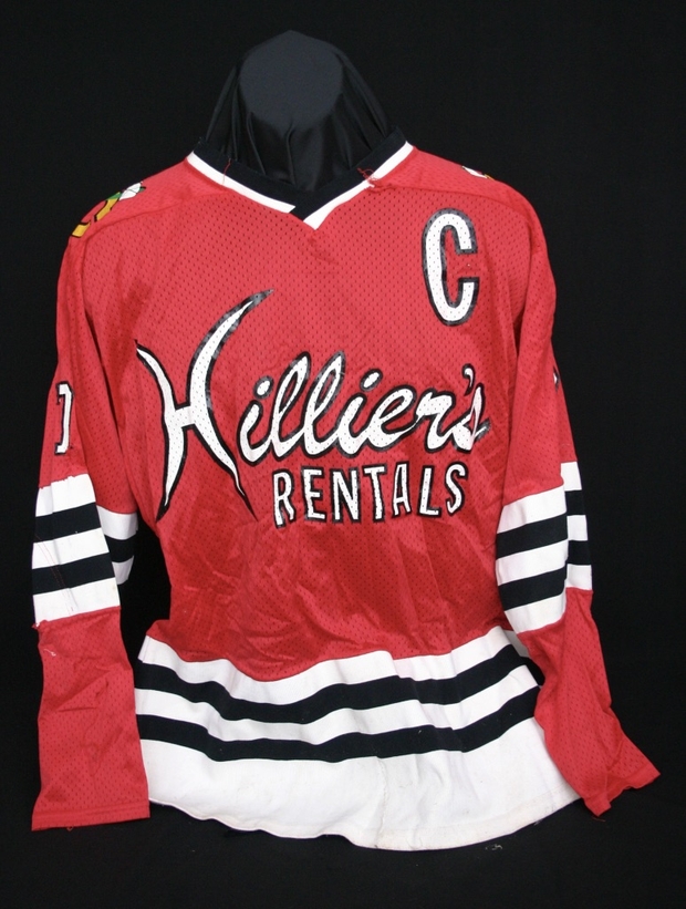 1976-77 Cobourg Mercantile hockey jersey