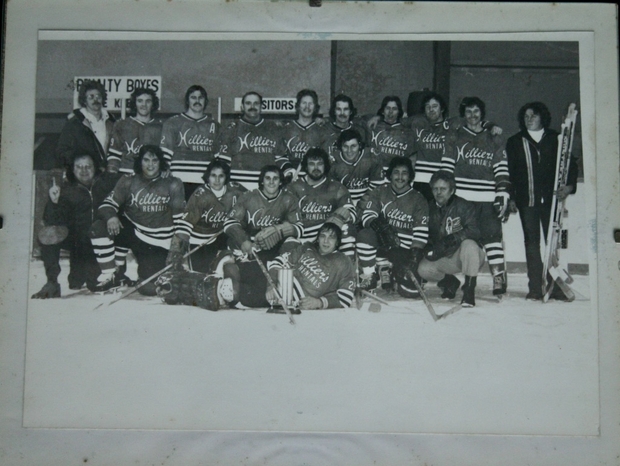 1978 Cobourg Mercantile hockey team photo