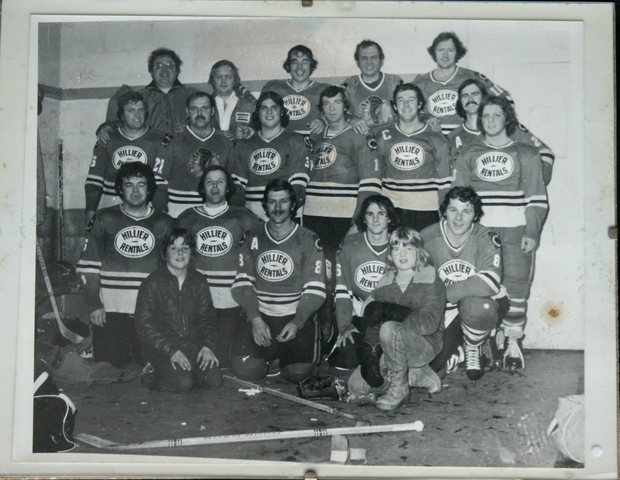 1979 Cobourg Mercantile hockey team photo